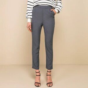 High-Waisted Trouser Pants